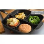 MasterPan Divided Frying Pan – 3 Styles for only £19.00