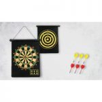 Magnetic Roll Up Dartboard incl. 6 Magnetic Darts for only £8.99