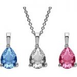 Pendant Set With Crystals From Swarovski for only £9.99