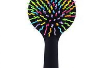 3 x Anti-Static Volumizing Hairbrushes With Mirror for only £7.99