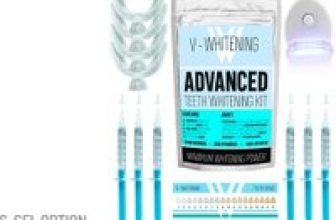 V-Whitening Advanced Teeth Whitening 6 or 8 Gel Kit – Over 60 Whitening Sessions! for only £9.99