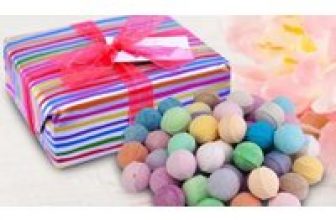 50 Assorted Mini Marble Bath Bomb Gift Set for only £9.99