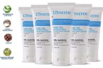 5-Pack of 75% Antibacterial Hand Sanitiser for only £14.99