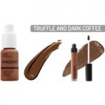 Phoera Foundation, Concealer & Brush Set – 10 Colours for only £7.99