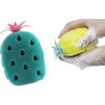 Pineapple Shaped Silicone Body Massage Brush – 2 Colours for only £6.99