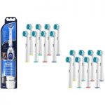 Braun Oral-B Electric Toothbrush with 16 x Compatible Replacement Heads for only £12.99