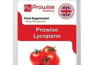 3 Month Supply of Prowise Lycopene 15mg Capsules – 90 Capsules! for only £9.99