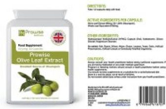 2-Month Supply of Olive Leaf Extract – 60 Capsules! for only £7.99