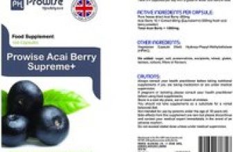 2-Month Supply of Acai Berry Supreme+ Capsules – 120 Capsules for only £7.99