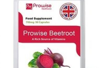 1-Month Supply of Prowise Beetroot 700mg – 90 Capsules for only £7.99