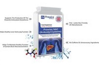 4 Month Supply of Prowise NAC N-Acetyl- Cysteine 600mg – 120 Capsules for only £9.99