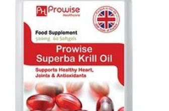 Prowise Superba Krill Oil 500mg – 60 Capsules for only £11.99