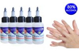 50ml MediStar Instant Alcohol Hand Sanitiser – 1, 3 or 5-Pack for only £4.99