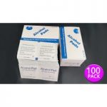 100-Pack of Disinfecting Alcohol Wipes for only £9.99