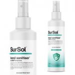 SurSol 50ml Hand Sanitiser – 1 or 2 Pack! for only £5.99