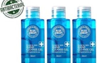 Blue Drop Anti-Bacterial Hand Gel 100ml for only £3.99