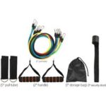 11-Piece Resistance Band Workout Set – Includes 5 Bands for only £14.99