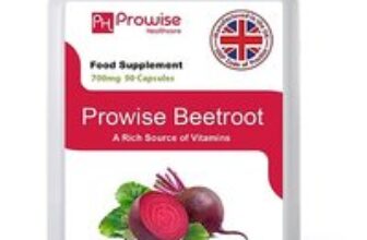 45 Day Supply of 700mg Beetroot Capsules – 90 Capsules for only £9.99