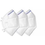 3 or 5-Pack of KN95 Reusable Respirator Face Covers for only £9.99