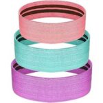 3-Pack of Booty Workout Fabric Resistance Bands for only £14.99