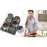 6-Piece Magnetic Spice Jar With Rack for only £8.99