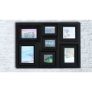 7-Picture Large Rectangular Frame: 2 Colours for only £12.99