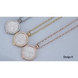 Interchangeable Pendant ‘Coin Holder’ Necklace – 5 Designs for only £19.99