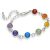 Chakra Simulated Gemstone Bracelet for only £6.99