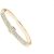 Gold Crystal Bangle Cuff for only £7.99