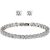 Swarovski Elements Tennis Bracelet and Earrings Set for only £8.99