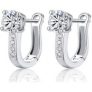 925 Silver Plated Hoop Earrings for only £6.99