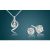 Swirl Crystal Jewellery Set for only £8.99