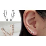 Crystal Climber Cuff Earrings – 2 Colours for only £7.99