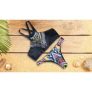 Geometric High-Neck Bikini – 3 Sizes for only £9.99