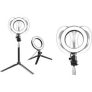 LED Dimmable Studio Ring Lights with Adjustable Stand – 2 Sizes for only £13.99