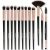 12-Piece Makeup Brush Set – 3 Colours for only £5.99