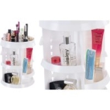 Rotating Make-Up Organiser with Adjustable Layers- 2 Colours for only £12.99