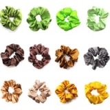 Sateen Scrunchies Multi-pack – 10 or 20-Pack for only £4.99