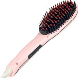 Hair Straightening Brush + FREE Detangler Brush – 3 Colours for only £12.99