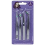 4-Piece Metal Tweezer Set for only £4.99
