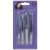 4-Piece Metal Tweezer Set for only £4.99